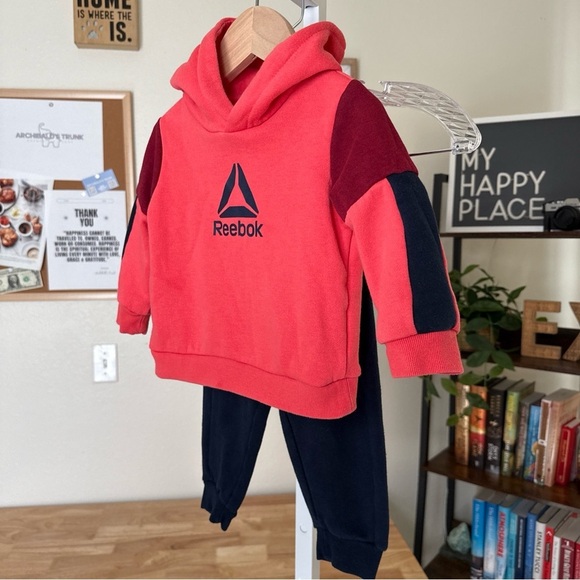 Reebok Toddler Boys Dream Team, 2 Piece Set Size 18M - Picture 3 of 11